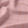Printed Cotton MARCEAU Strawberry Milk / Aurora